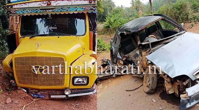 ಶಿವಮೊಗ್ಗ: ರಸ್ತೆ ಅಪಘಾತ; ಕಾರು ಚಾಲಕ ಸ್ಥಳದಲ್ಲೇ ಮೃತ್ಯು